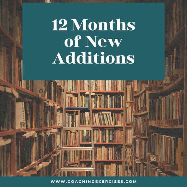 12 Months of New Content Additions