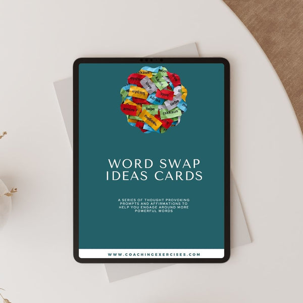 Word Swap Ideas Cards