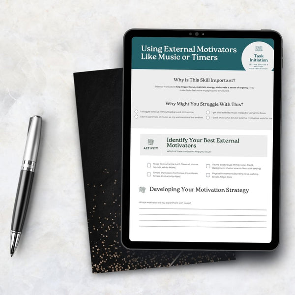 External Motivators Worksheet