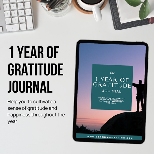 1 Year of Gratitude Journal