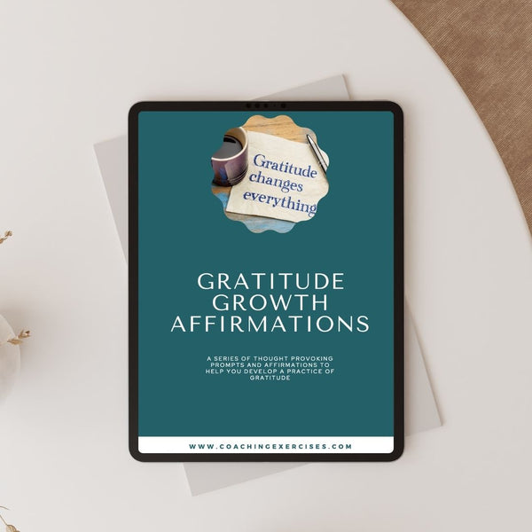 Gratitude Growth Affirmations