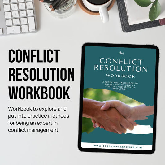 Conflict Resolution Workbook | Navigate Workplace Tension with Confidence