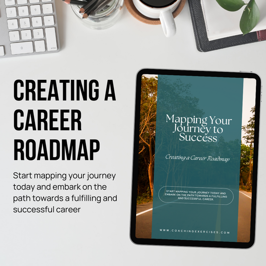 Career Roadmap Worksheet | Visual Strategy for Professional Growth