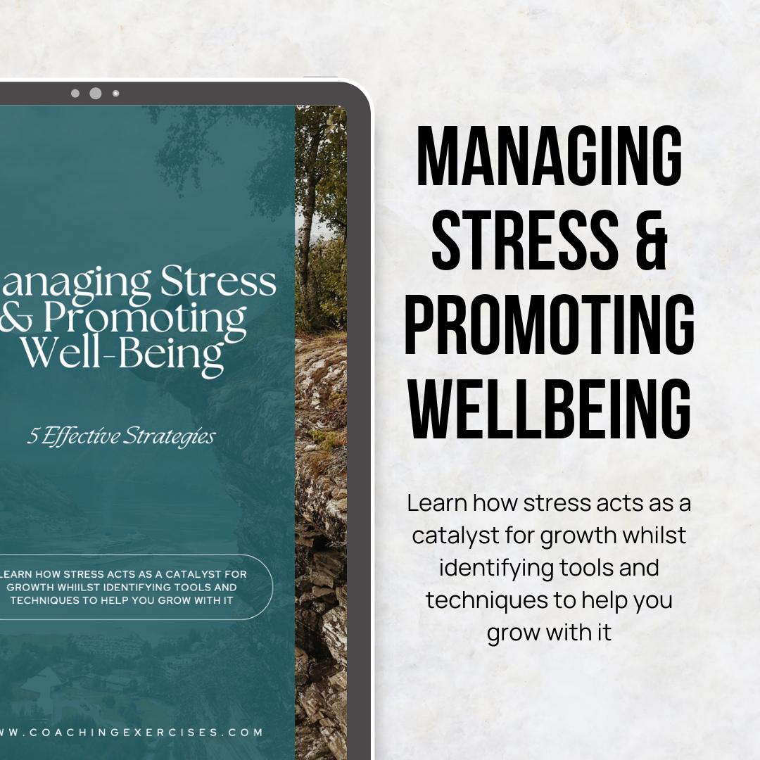 Managing Stress & Promoting Well-Being: A Practical Workbook for Resilient Professionals