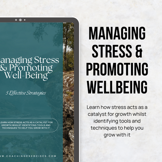 Managing Stress & Promoting Well-Being: A Practical Workbook for Resilient Professionals