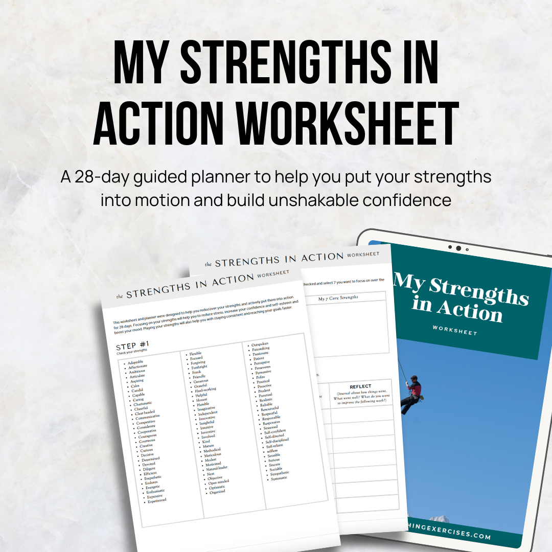 My Strengths in Action Worksheet