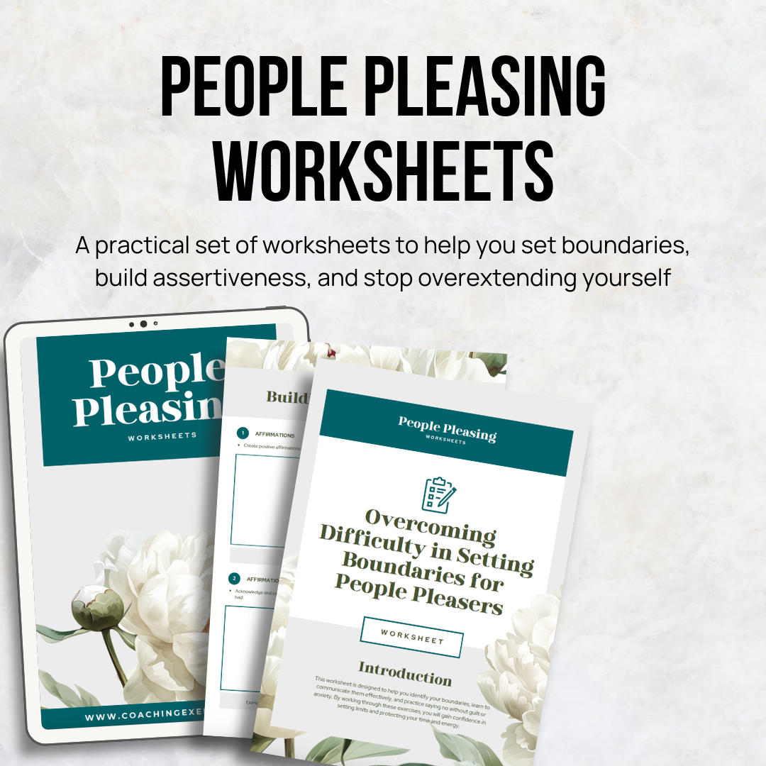 People Pleasing Worksheets