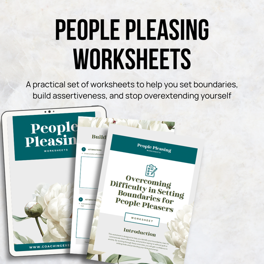 People Pleasing Worksheets