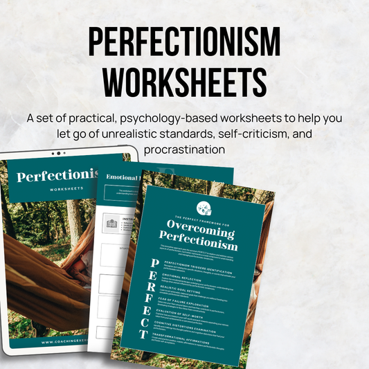 Perfectionism Worksheets