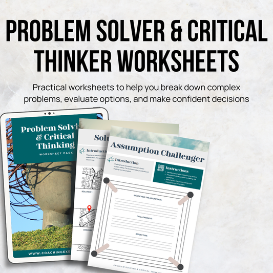 Problem Solving & Critical Thinking Worksheets