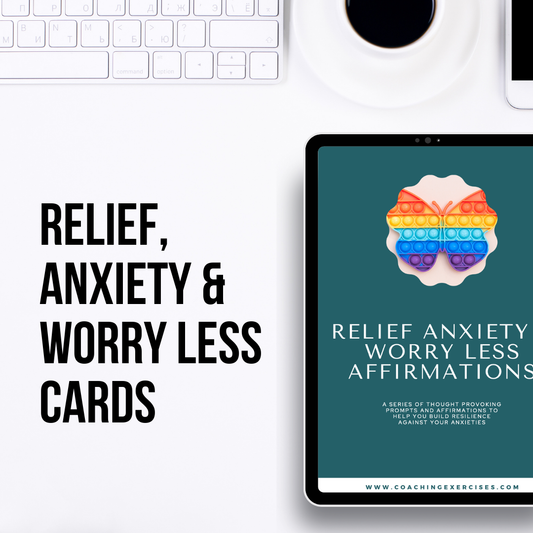 Relief Anxiety & Worry-Less Cards