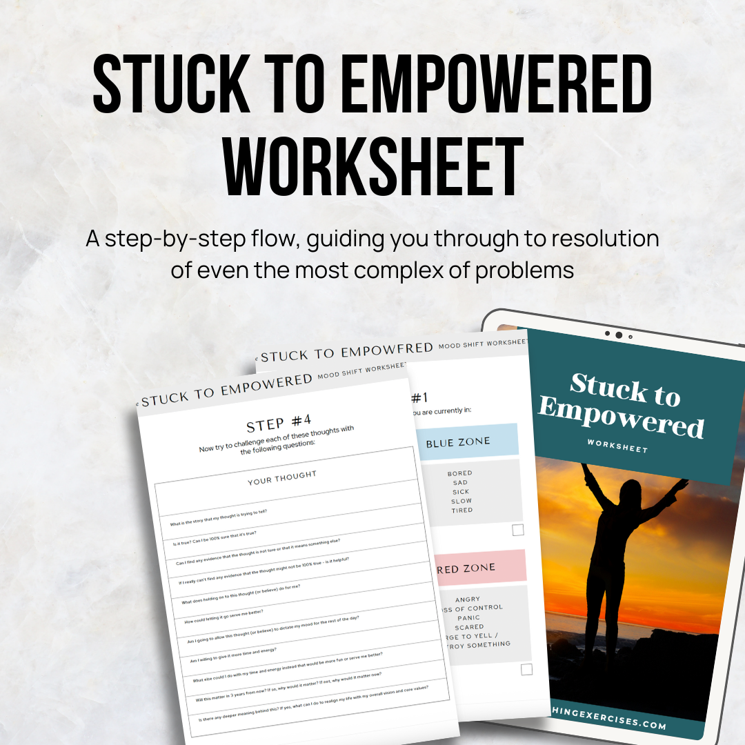 Empowered Mood Shift Worksheet