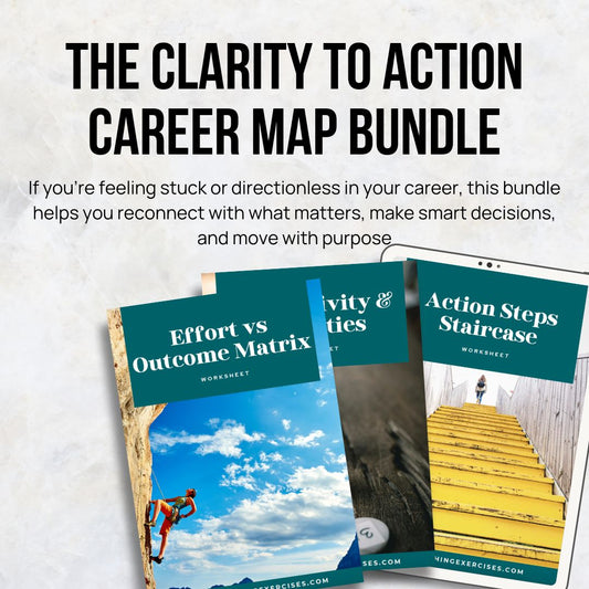The Clarity to Action Career Map Bundle