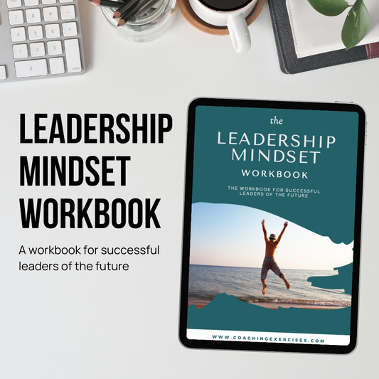 Leadership Mindset Workbook, Success Planner & Journal
