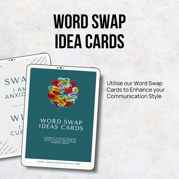 Word Swap Ideas Cards | Upgrade Leadership Language with Clarity ...